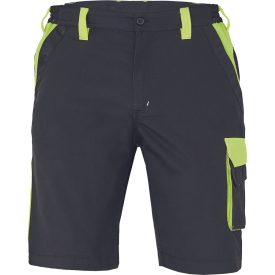 Cerva rövidnadrág Max Vivo 250 fekete-neon sárga