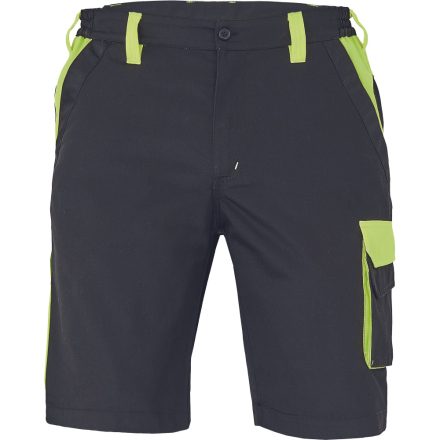 Cerva rövidnadrág Max Vivo 250 fekete-neon sárga