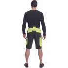 Cerva rövidnadrág Max Vivo 250 fekete-neon sárga