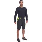 Cerva rövidnadrág Max Vivo 250 fekete-neon sárga