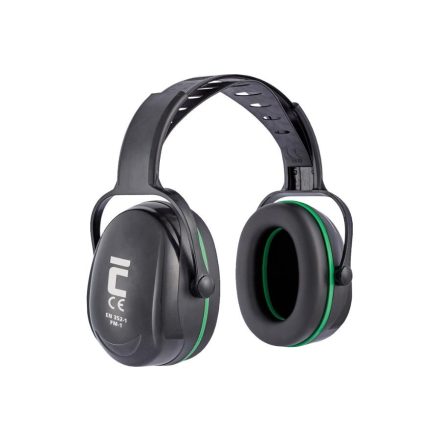 Cerva fültok FM-1 SNR 31 dB fekete-zöld