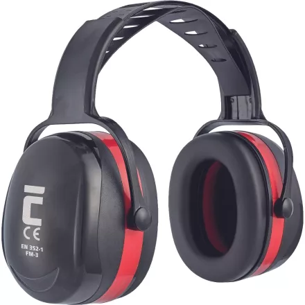 Cerva fültok FM-3 SNR 33 dB fekete-piros