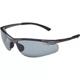 Bollé munkavédelmi szemüveg Contour PC AF AS füstszínű