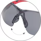 Bollé Safety védőszemüveg Rush+ füstszínű