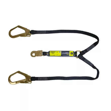 Irudek elasztikus energiaelnyelő hevederszalag 398 fekete-sárga - 1,8 m