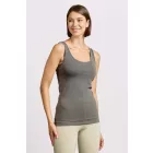 Promodoro női top TankTop 180 acélszürke