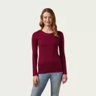 Promodoro hosszú ujjú női póló Roundneck LS 140 berry