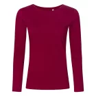 Promodoro hosszú ujjú női póló Roundneck LS 140 berry