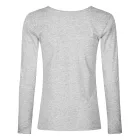 Promodoro hosszú ujjú női póló Roundneck LS 140 melírozott szürke