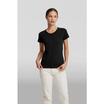 Russell női póló Authentic 180 fekete
