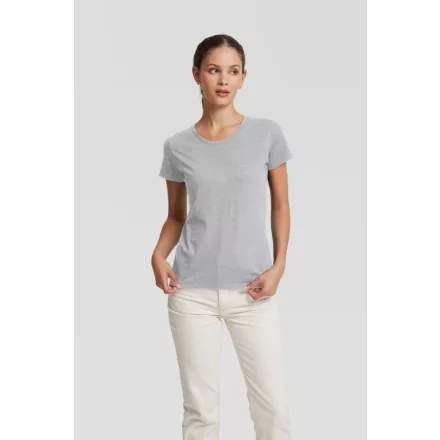 Russell női póló Authentic 180 melírozott szűrke