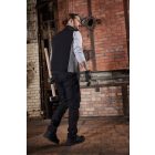 James&Nicholson mellény Hybrid fekete-melírozott carbon