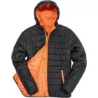 Result dzseki Quilted fekete-narancssárga
