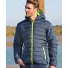 Result dzseki Quilted tengerészkék-lime