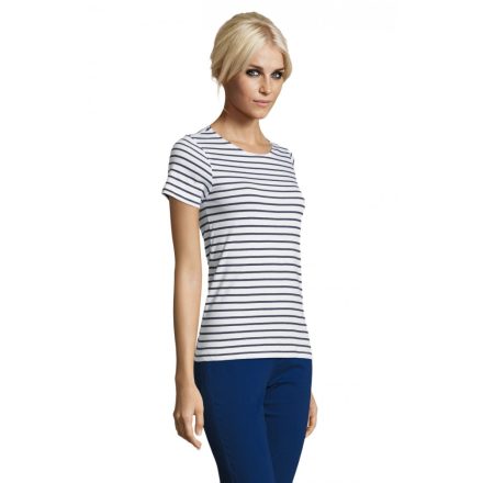 SOL'S Miles Ladies T-Shirt with Stripes