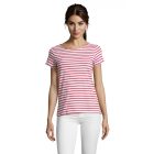 SOL'S Miles Ladies T-Shirt with Stripes