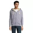 Sol's uniszex pulóver Sherpa 280 melírozott szürke