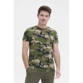 Sol's póló Camouflage 150 terep