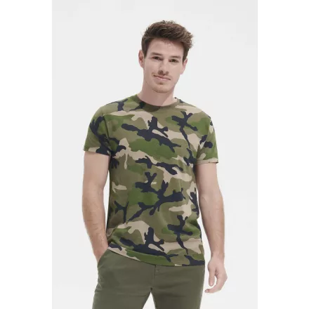 Sol's póló Camouflage 150 terep
