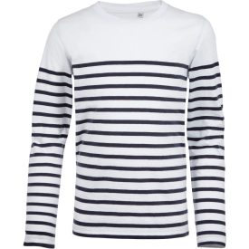   Sol's hosszú ujjú gyerek póló Matelot LSL 160 fehér-tengerkék