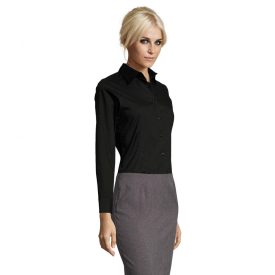 Sol's hosszú ujjú női blúz Eden 140 fekete