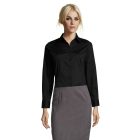 Sol's hosszú ujjú női blúz Eden 140 fekete