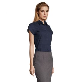 Sol's rövid ujjú női blúz Excess 140 sötétkék