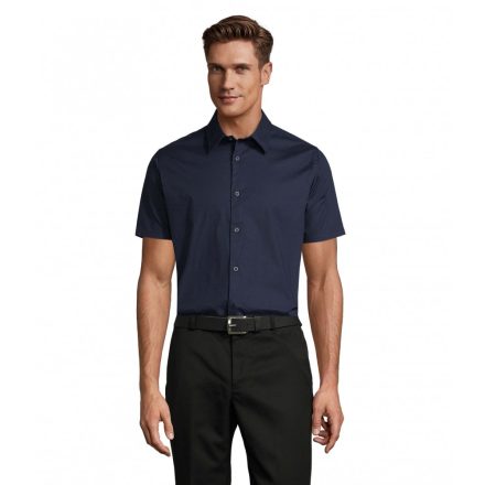 Sol's rövid ujjú ing Broadway 140 sötétkék