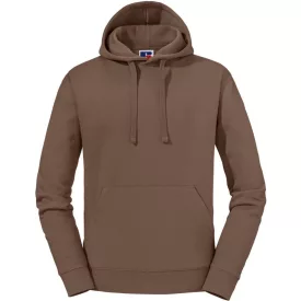 Russell pulóver Authentic Hooded Sweatshirt 280 mocha