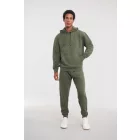 Russell pulóver Authentic Hooded Sweatshirt 280 olivazöld