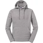 Russell pulóver Authentic Hooded Sweatshirt 280 melírozott szürke