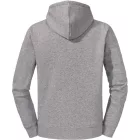 Russell pulóver Authentic Hooded Sweatshirt 280 melírozott szürke