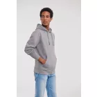 Russell pulóver Authentic Hooded Sweatshirt 280 melírozott szürke
