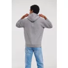 Russell pulóver Authentic Hooded Sweatshirt 280 melírozott szürke