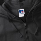 Russell női pulóver Authentic Zipped Hood 280 fekete