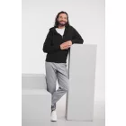 Russell pulóver Authentic Zipped Hood 280 fekete