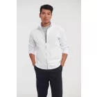 Russell pulóver Authentic Sweat Jacket 280 fehér