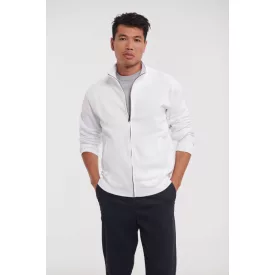 Russell pulóver Authentic Sweat Jacket 280 fehér
