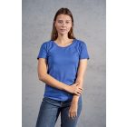 Promodoro női póló Premium Organic 180 azúr kék