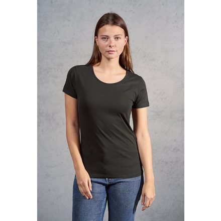 Promodoro női póló Premium Organic 180 sötét szürke