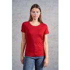 Promodoro női póló Premium Organic 180 tűzpiros