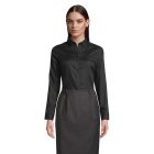 NeoBlu hosszú ujjú női ing Blaise Micro-Twill 115 fekete