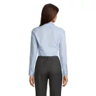 NeoBlu hosszú ujjú női ing Blaise Micro-Twill 115 világoskék