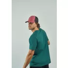 Atlantis baseball sapka Melange 5P piros-fekete