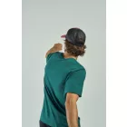 Atlantis baseball sapka Melange 5P piros-fekete