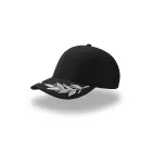 Atlantis baseball sapka Winner 6P fekete-ezüst