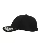 Atlantis baseball sapka Winner 6P fekete-ezüst
