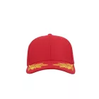 Atlantis baseball sapka Winner 6P piros-arany