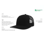 Atlantis baseball sapka Sonic-S 6P fekete