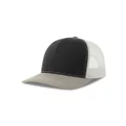 Atlantis baseball sapka Sonic-S 6P fekete-szürke melanzs-fehér